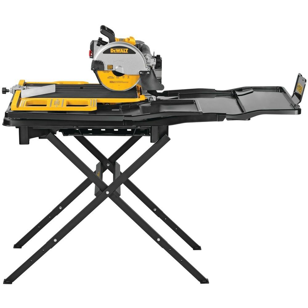 10 In. High Capacity Wet Tile Saw With Stand Power Tools