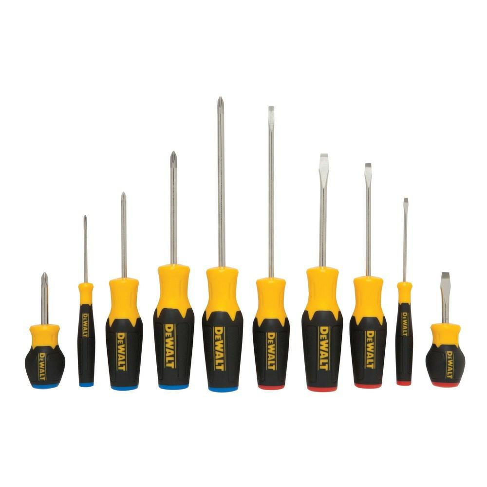 10 Pc Screwdriver Set Hand Tools