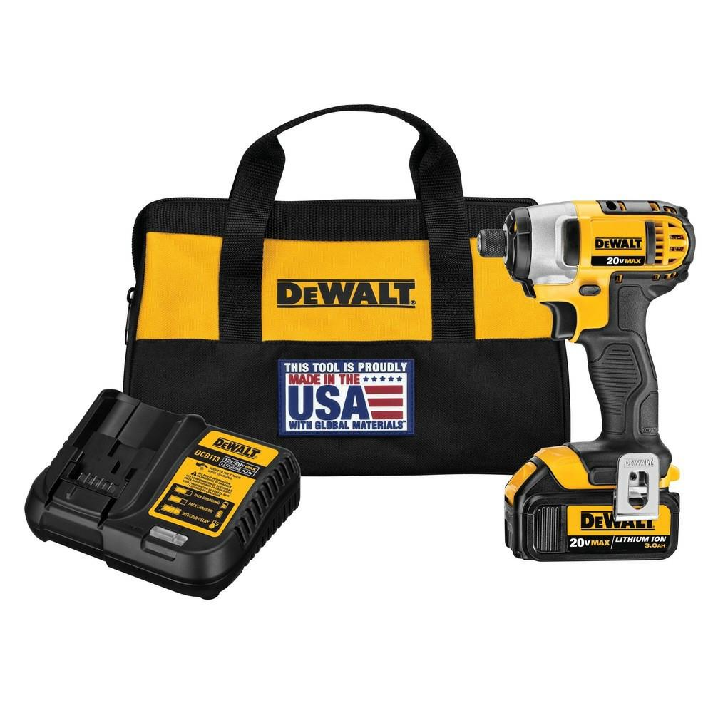 20V Max* 1/4 In. Impact Driver Kit Impact Drivers & Wrenches