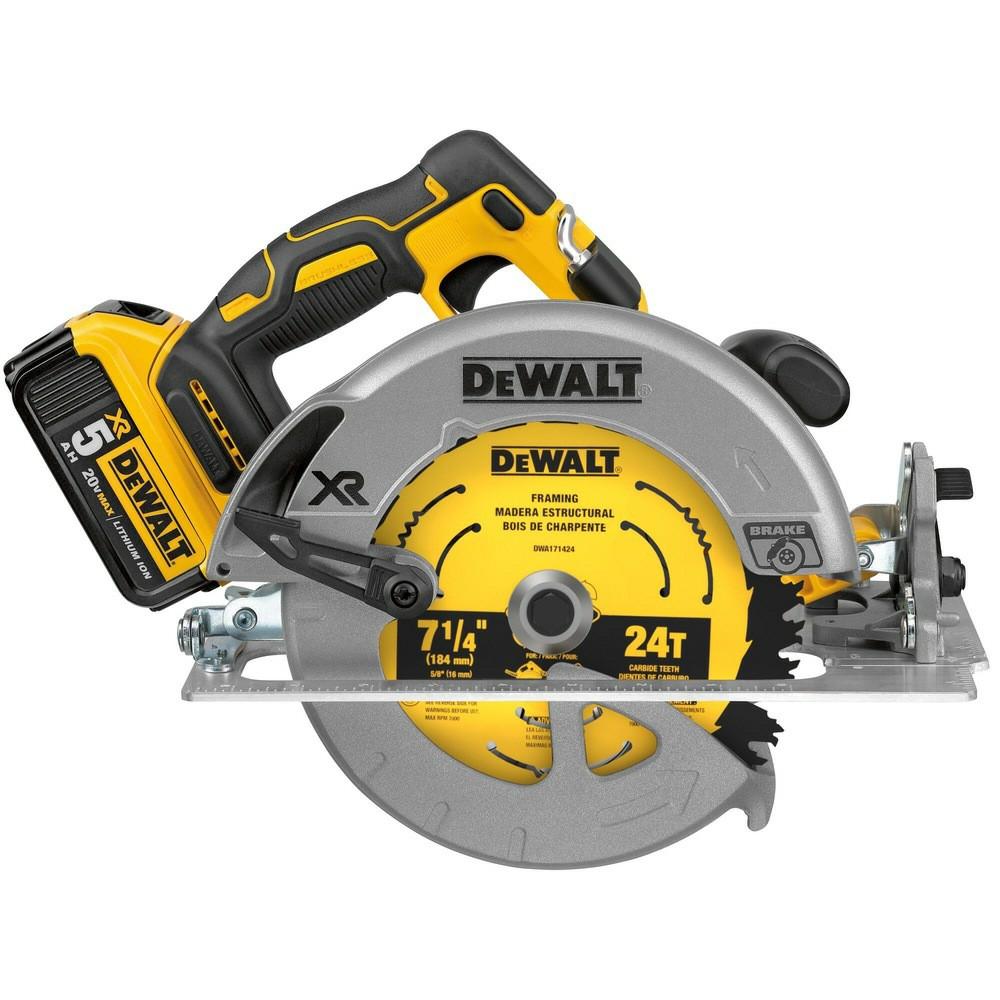 20V Max* Xr® Brushless Cordless 7-1/4 In. Circular Saw Kit Power Tools