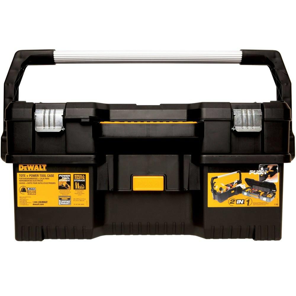 24″ Tote With Power Tool Case Storage