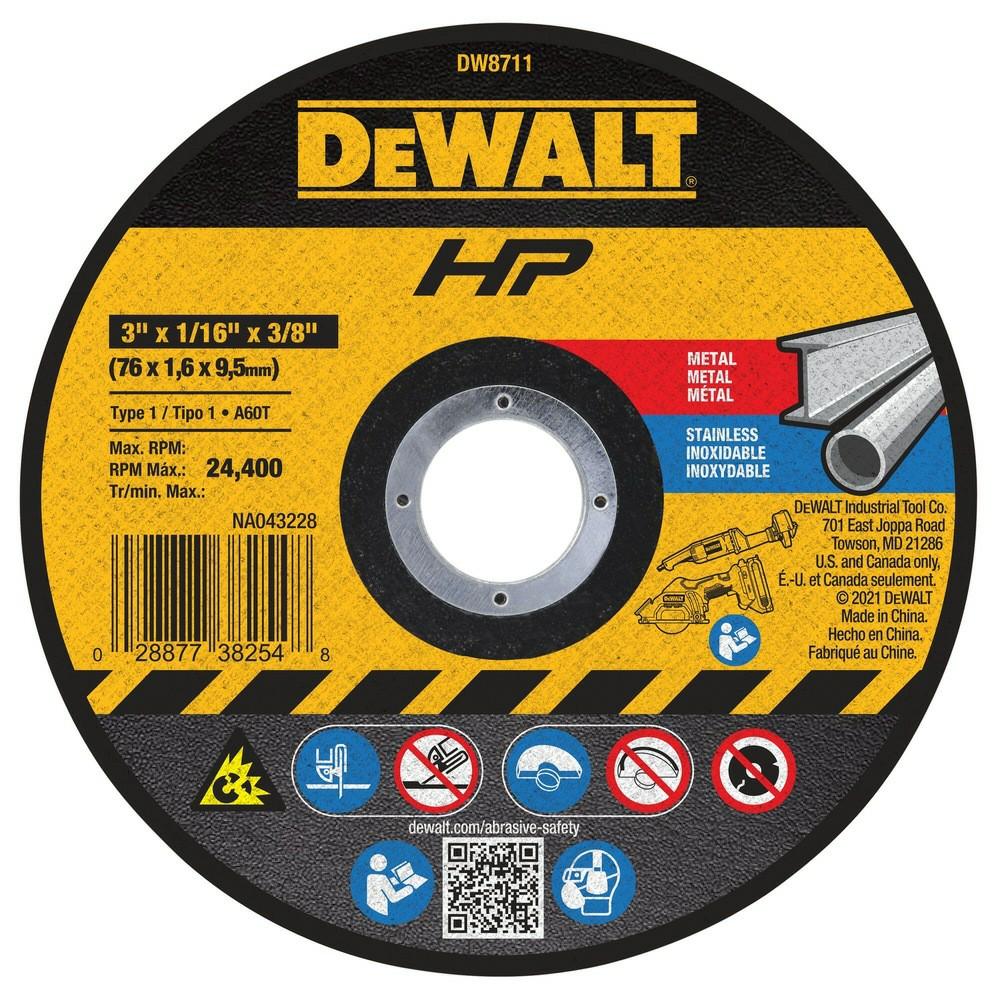 3 In Bonded Cutting Wheel (3 Pk) Accessories