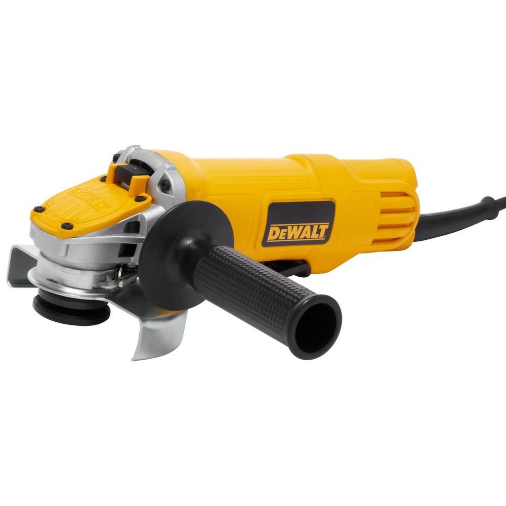 4 1/2 In. Paddle Switch Small Angle Grinder With No Lock-On Grinders & Polishers