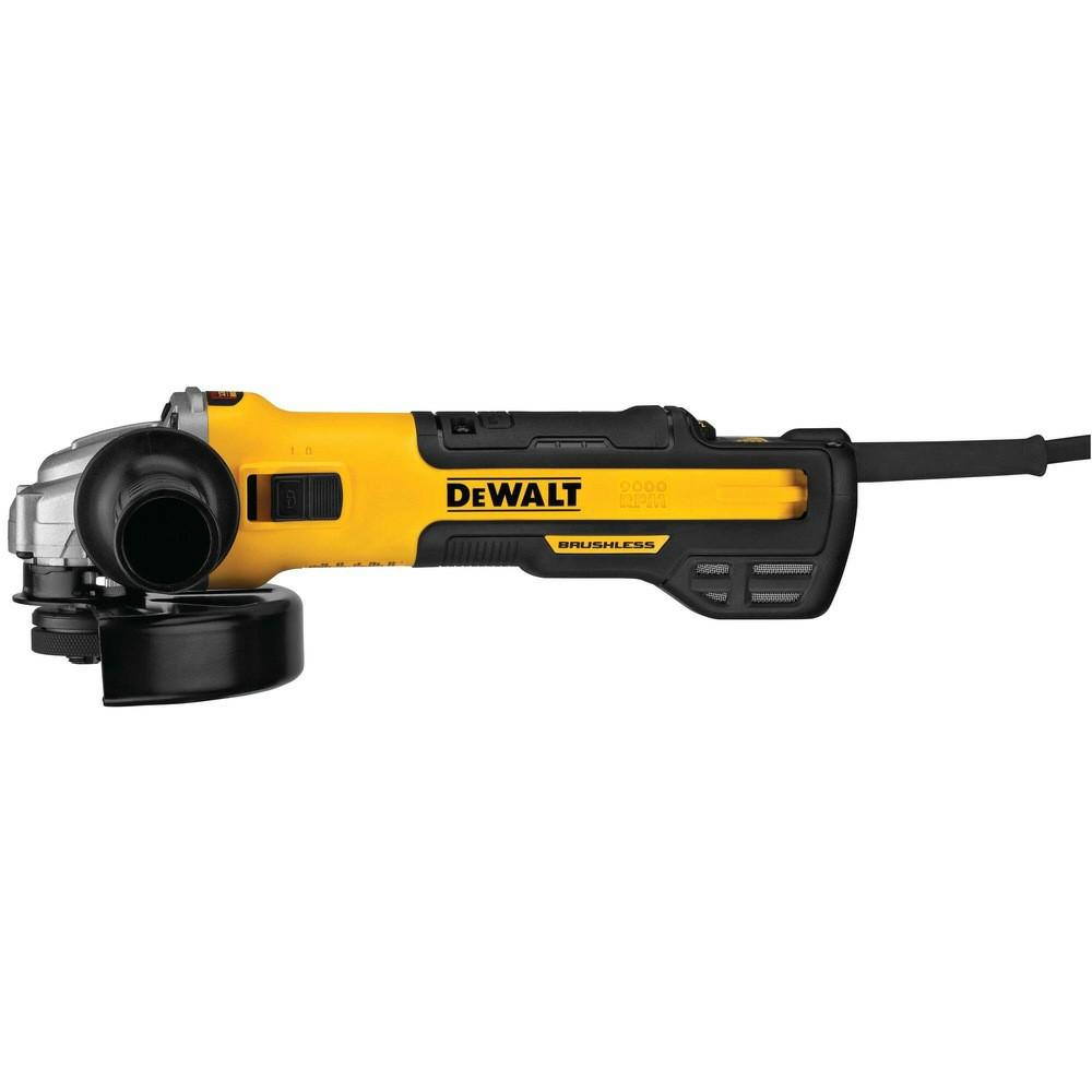 5 In. / 6 In. Brushless Small Angle Grinder With Variable Speed Slide Switch And Kickback Brake Grinders & Polishers