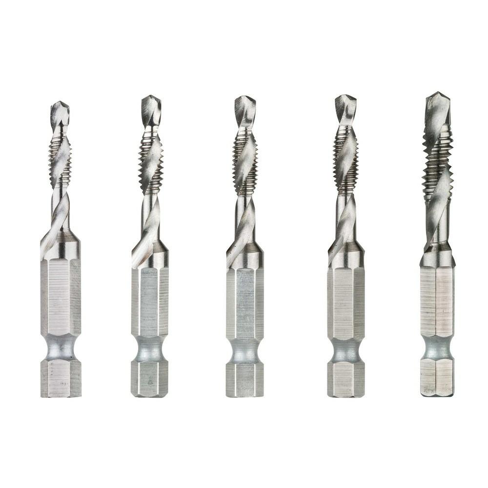 5 Pc Drill Tap Set Accessories