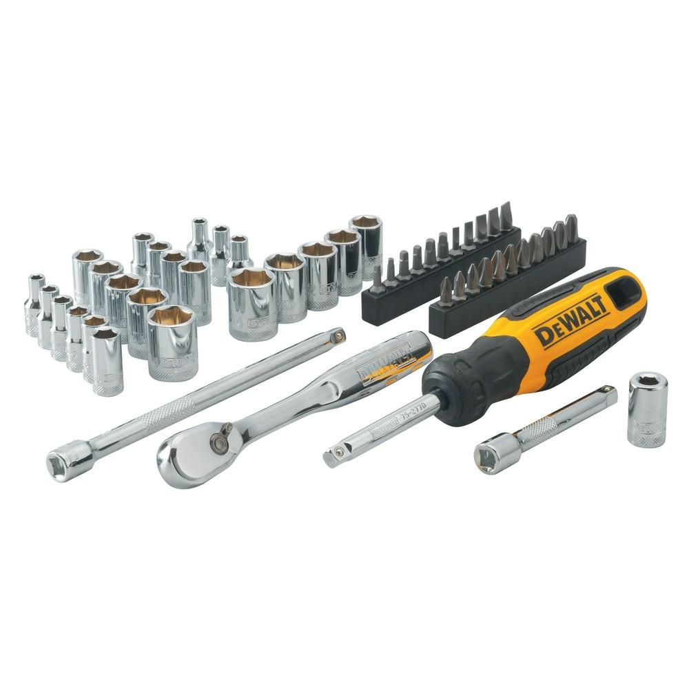 50 Pc. 1/4 In. Drive Mechanics Tool Set Hand Tools