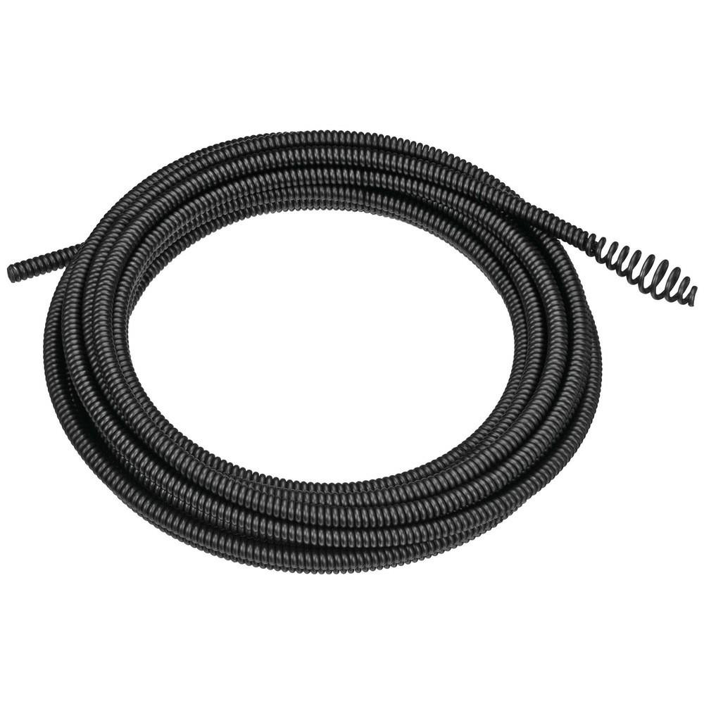 5/16″ X 25′ Black Oxide Drain Cable With Bulb Head Pipe & Tubing Tools