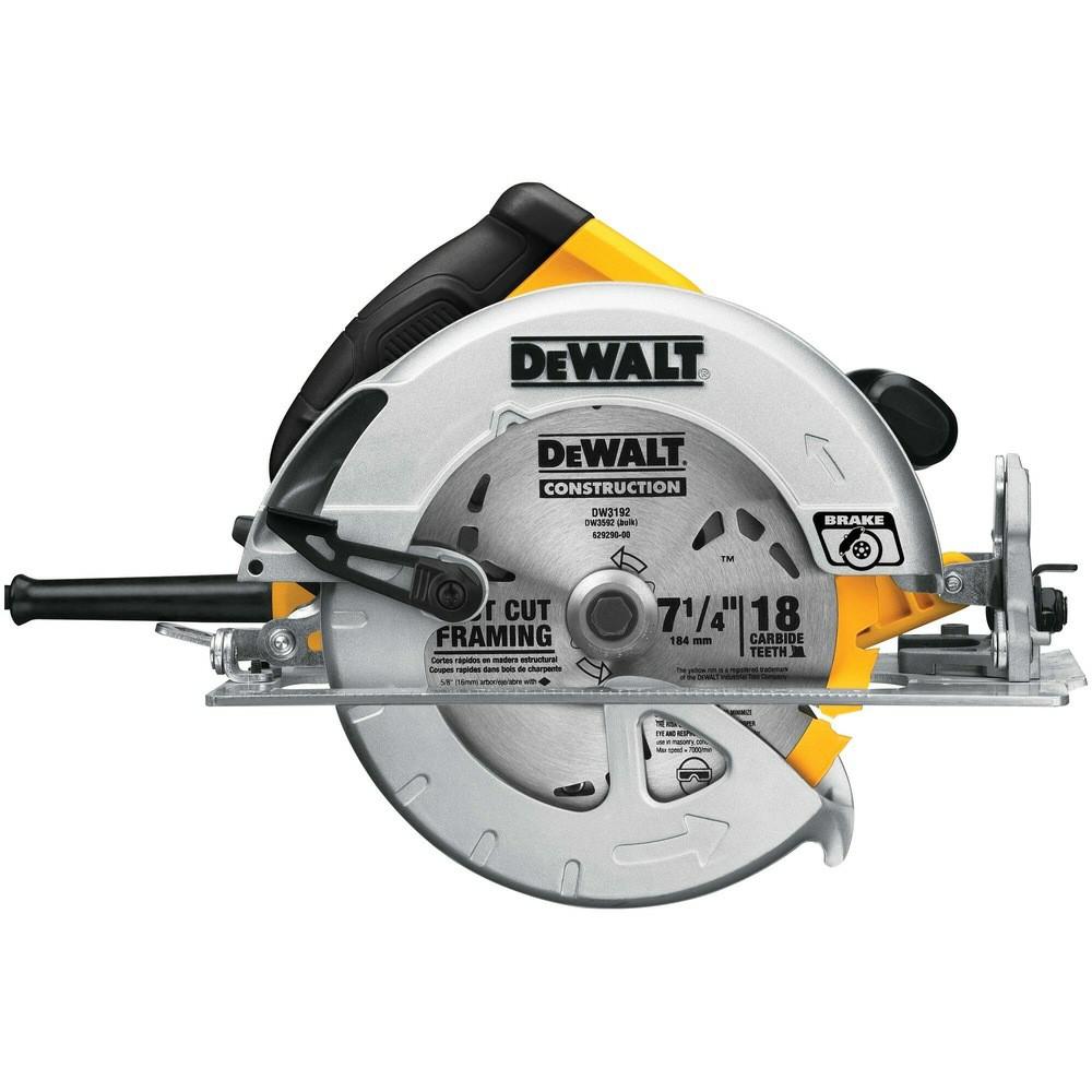 7-1/4 In. Lightweight Circular Saw With Contractor Bag Power Tools