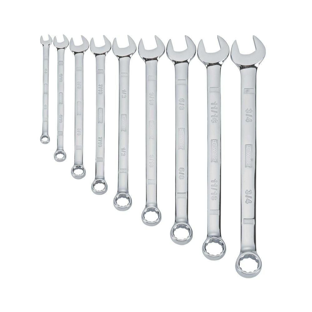 9 Piece Combination Wrench Set Hand Tools