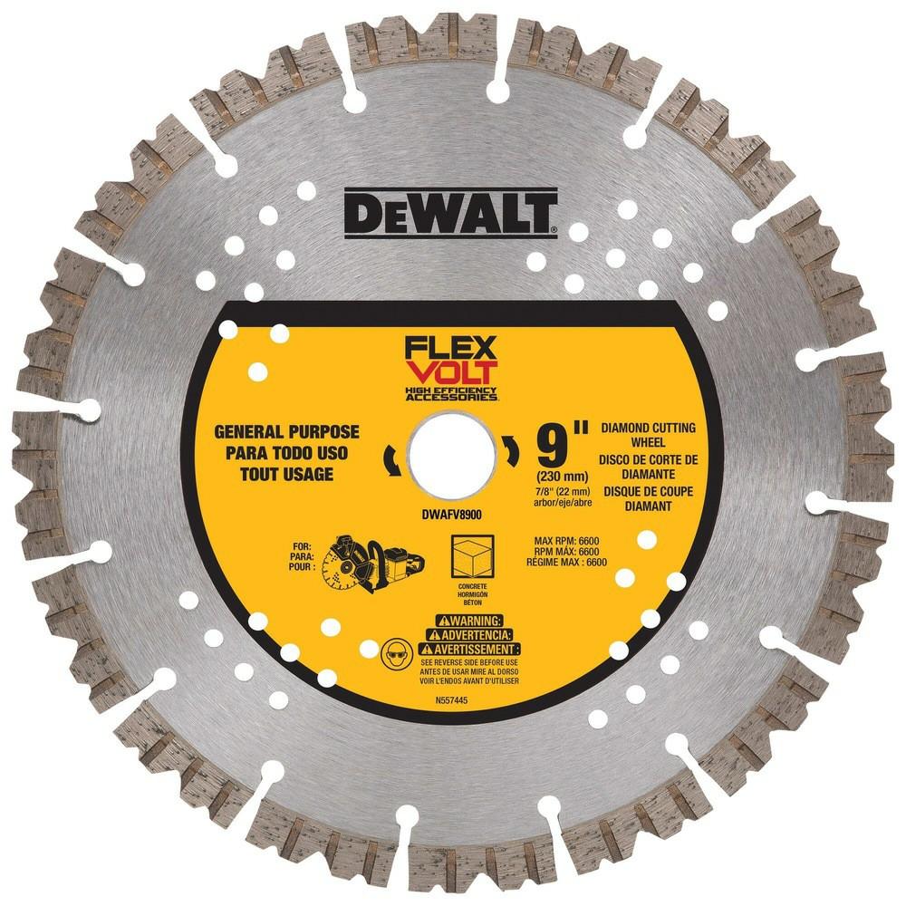 Flexvolt® Diamond Cutting Wheel Accessories