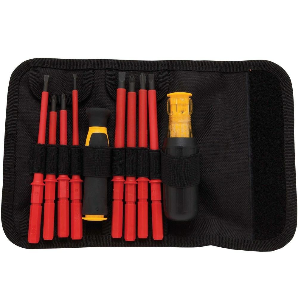 Insulated Vinyl Grip Screwdriver Set Hand Tools