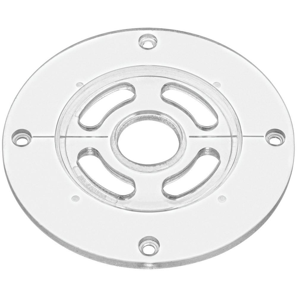 Round Sub Base For Compact Router Power Tools