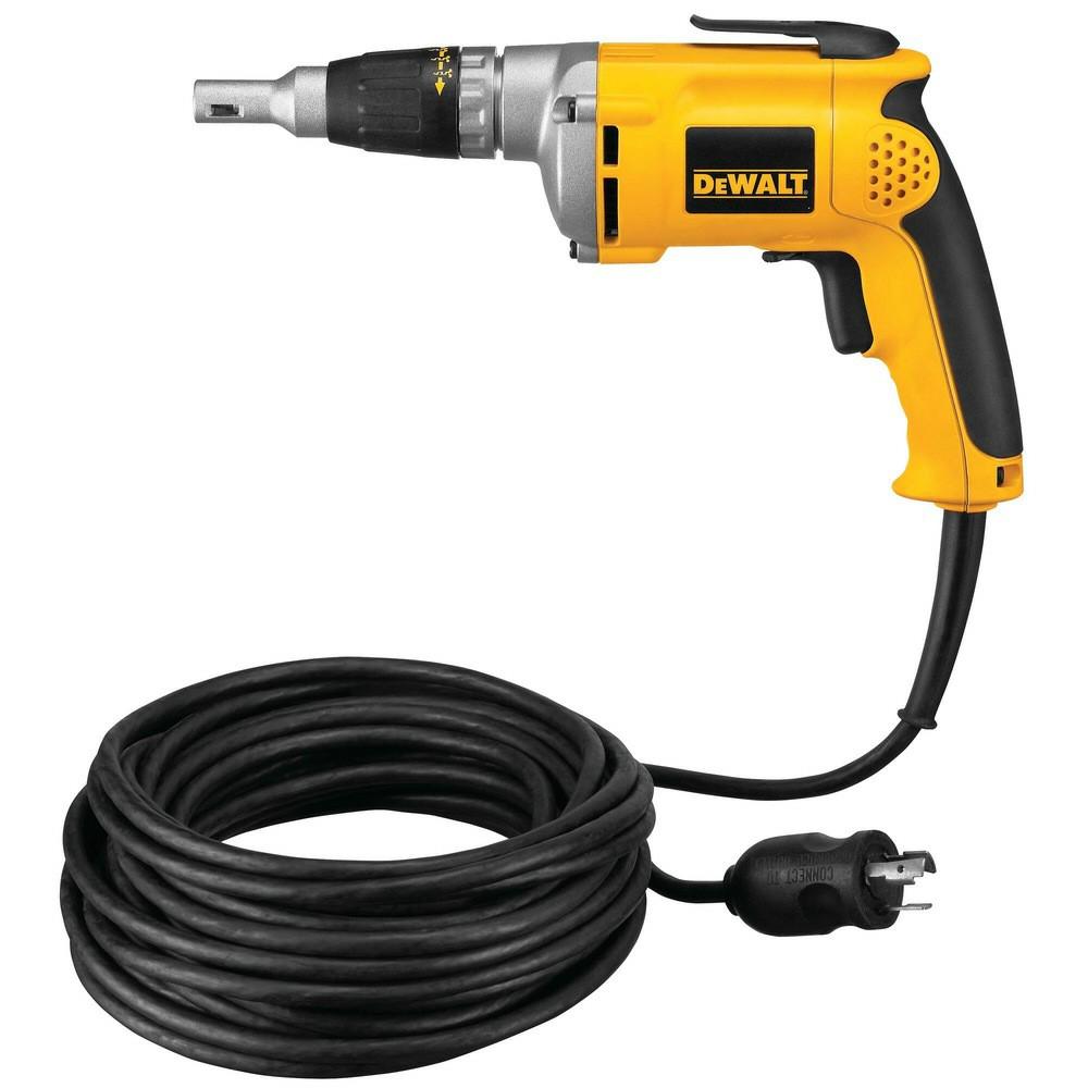 Vsr Drywall Screwgun With 50 Ft Cord And Twist Lock (4,000 Rpm) Power Tools