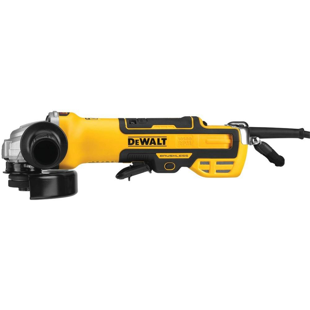 5 In. Brushless Paddle-Switch Small Angle Grinder With Kickback Brake™ Grinders & Polishers