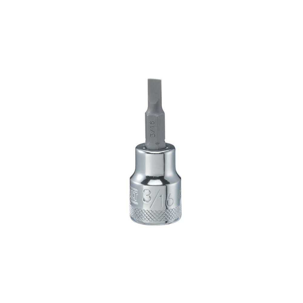 3/8 In Drive Slotted Screwdriver Bit Sockets Hand Tools